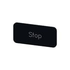 Siemens - Tekstschild vr drukknop/signaallamp lab plate self-adhesive