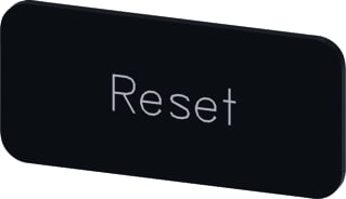 Siemens - Tekstschild vr drukknop/signaallamp Lab Plate Self-Adhesive