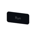 Siemens - Tekstschild vr drukknop/signaallamp lab plate self-adhesive