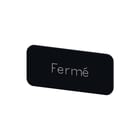 Siemens - Tekstschild vr drukknop/signaallamp lab plate self-adhesive