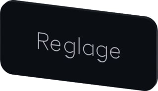 Siemens - Tekstschild vr drukknop/signaallamp lab plate self-adhesive