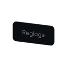 Siemens - Tekstschild vr drukknop/signaallamp lab plate self-adhesive
