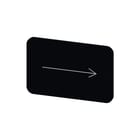 Siemens - Tekstschild vr drukknop/signaallamp labeling plate snap-on