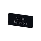 Siemens - Tekstschild vr drukknop/signaallamp lab plate self-adhesive