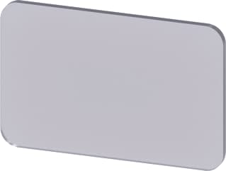 Siemens - Tekstschild vr drukknop/signaallamp labeling plate snap-on
