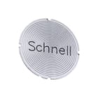 Siemens - Tekstschild vr drukknop/signaallamp lab 3su1900-0ab71-0am0