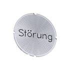 Siemens - Tekstschild vr drukknop/signaallamp lab 3su1900-0ab71-0aq0