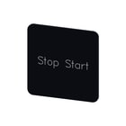 Siemens - Tekstschild vr drukknop/signaallamp lab plate self-adhesive