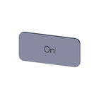 Siemens - Tekstschild vr drukknop/signaallamp lab plate self-adhesive
