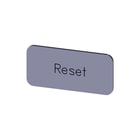 Siemens - Tekstschild vr drukknop/signaallamp Lab Plate Self-Adhesive