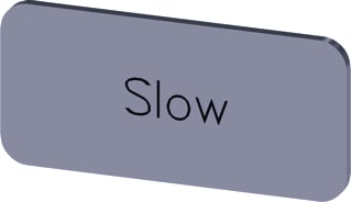 Siemens - Tekstschild vr drukknop/signaallamp lab plate self-adhesive