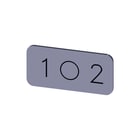 Siemens - Tekstschild vr drukknop/signaallamp lab plate self-adhesive