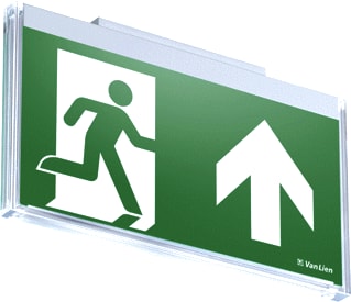Van Lien - Evago Noodverlichtingsarmatuur Eva-Dow-22/Wit