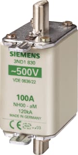Siemens - 3ND1 NH00 Smeltpatroon (mes) Mesp-660V 3Nd1830