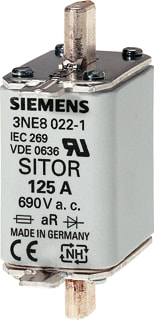 Siemens - 3NE1 NH00 Smeltpatroon (mes) Sitor-Unv 3Ne10220