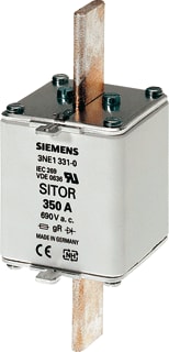 Siemens - 3NE1 NH2 Smeltpatroon (mes) Sitor-Unv 3Ne13340
