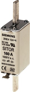 Siemens - 3NE4 NH0 Smeltpatroon (mes) Mesp-Ssn 3Ne4117