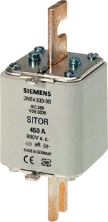 Siemens - 3NE4 NH2 Smeltpatroon (mes) Mesp-Ssn 3Ne43330B