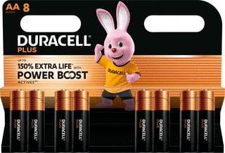 Duracell - Plus Batterij, niet oplaadbaar Alkaline Mainl Bst Aa Br8