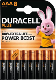 Duracell - Plus Batterij, niet oplaadbaar Alkaline Mainl Bstaaa Br8