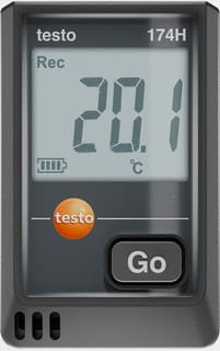 Testo - Temperatuurmeter 174 H Mini-Datalogger Zw