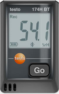 Testo - Temperatuurmeter 174 T Bt Mini-Dataloggr Zw