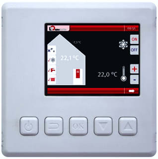 Alpha innotec - Toebeh./onderdelen voor warmtepomp ruimtebedieneenheid rbe