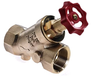 Raminex - S.270 Klepafsluiter Afsluiter Brons 2 Blnd