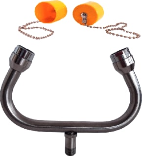 ST-Safe - Lichaamsdouche (nooddouche) Stee Oogspoelarmatuur Compleet