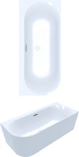 Villeroy & Boch - Loop & Friends Bad L&F B2W Hoekinb R V-01