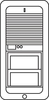 Siedle - TLM Mont. toebeh. v deurcommunicatie Microfoon 11800