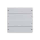 Gira - TS4 Toets bussysteem Wipset 4V Ts 4 Gris M