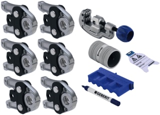 Geberit - Mepla Persbek/persketting v persfitting Set C1 15-22-28-35