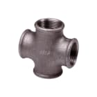 Nefit Industrial - Zwart 180 Fitting met 4 aansluitingen Neft Kruisstuk 1 1/4 Zw