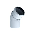 Burgerhout - Enkelw. rookgashulpstuk 2 aansl. safepp bocht 80 43 wi blk