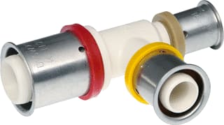 VSH - UltraPress K7242P Fitting met 3 aansluitingen T-Stuk Fff 32X32X20