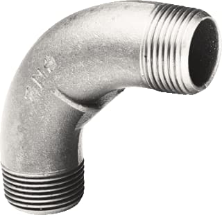 Nefit Industrial - Gegalvaniseerd 3 Fitting met 2 aansluitingen Neft Bocht 1 Geg