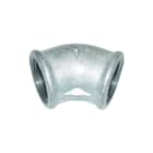 Nefit Industrial - Gegalvaniseerd 120 Fitting met 2 aansluitingen Neft Knie 11/4 45Gr Geg120