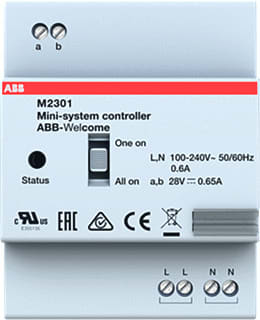 ABB Busch-Jaeger - ABB-Welcome Voeding deurcommunicatie Controller Mdrc M2301-101
