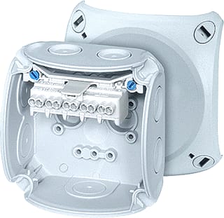 Hensel - ENYCASE Opbouwdoos wand/plafond kabds dk 0202 g mb