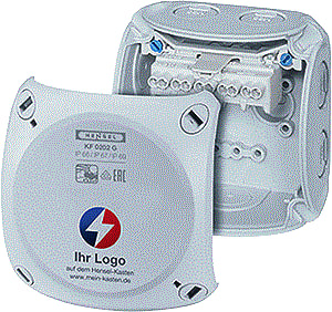 Hensel - ENYCASE Opbouwdoos wand/plafond kabds kf 0202 g mb