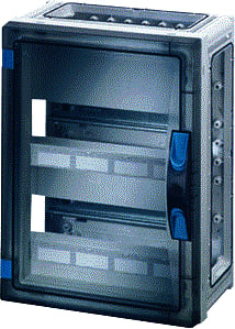 Hensel - ENYSTAR Groepenkast, leeg Kast Fp 1229