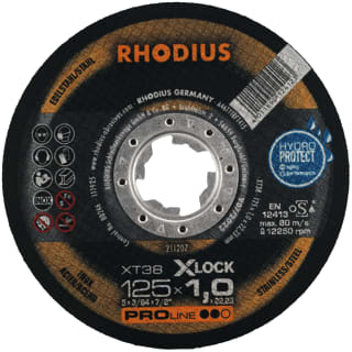 Rhodius - XT38 Slijpschijf Slpschf 125X1X22,23