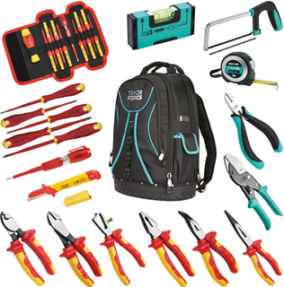 TRADEFORCE - Kitting pakket E-Werktas 17-Dlg
