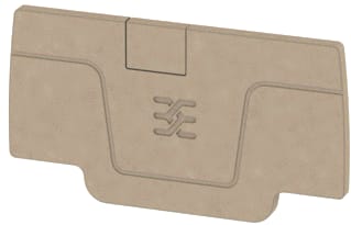Weidmüller - Eindplaat rijgklem Eindplaat 52 76Mmx2.1Mm Bei