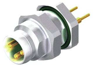 Weidmüller - Ronde connector, inbouw (PCB) 2421590000