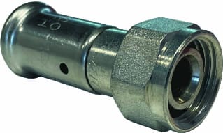 Henco - Fitting met 2 aansluitingen Pers Reservoir 16X1/2