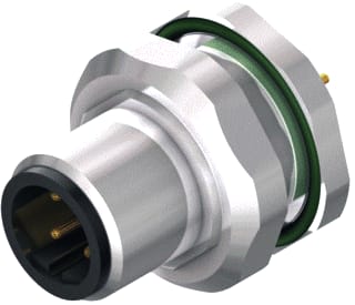 Weidmüller - Ronde connector, inbouw (PCB) 2422400000