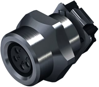 Weidmüller - Ronde connector, inbouw (PCB) 2422410000