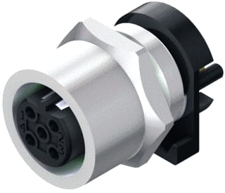 Weidmüller - Ronde connector, inbouw (PCB) 2424020000